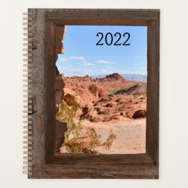 火の谷の車室内ビュー プランナー手帳