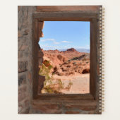 火の谷の車室内ビュー プランナー手帳 (裏面)