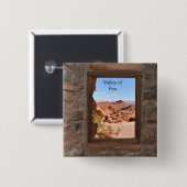 火の谷の車室内ビュー 缶バッジ (正面&裏面)