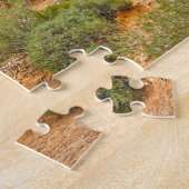 火の谷ネバダ。クリスマスの挨拶 ジグソーパズル (側面)