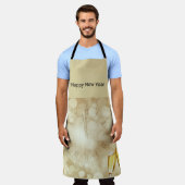 火の谷 エプロン (着用した状態)