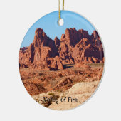 火の谷 セラミックオーナメント (左)