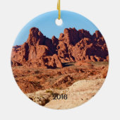 火の谷 セラミックオーナメント (裏面)