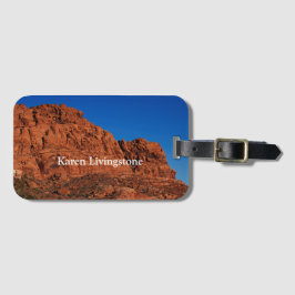 火の谷 ラゲッジタグ