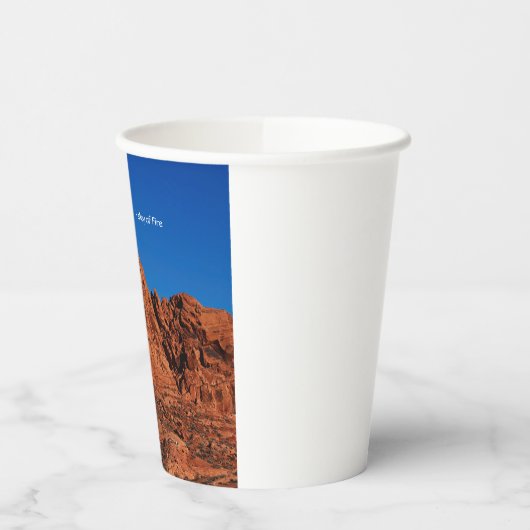 火の谷 紙コップ (左)