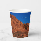 火の谷 紙コップ (正面)