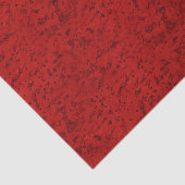 火の赤レンガ色のコルクの一見木穀物 薄葉紙 (詳細)