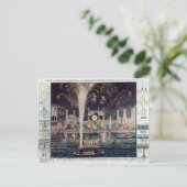 火の車とイルミネーションの眺め ポストカード (スタンド正面)