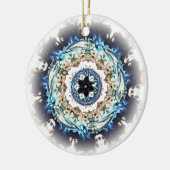 火の輪 セラミックオーナメント (左)