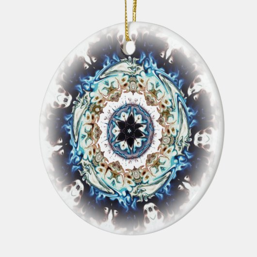 火の輪 セラミックオーナメント (左)