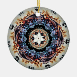 火の輪 セラミックオーナメント