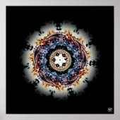 火の輪 ポスター (正面)