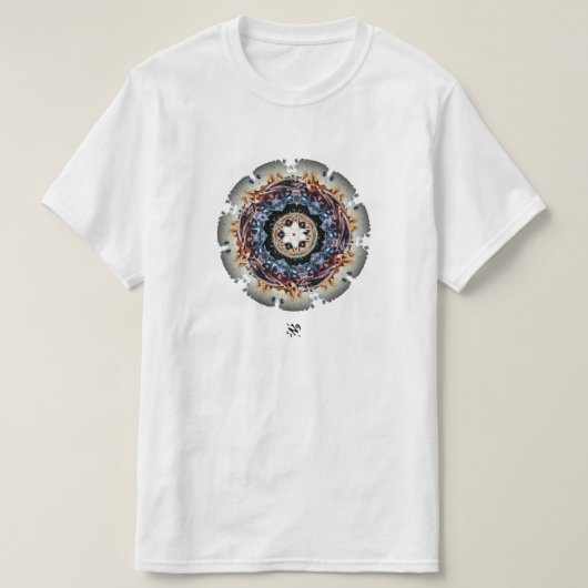 火の輪 Tシャツ (デザイン正面)