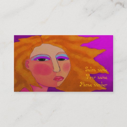 火の隣に立ててくれ 予約カード (正面)