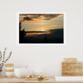 火の雲 ポスター (キッチン)