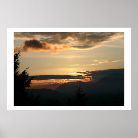 火の雲 ポスター (正面)