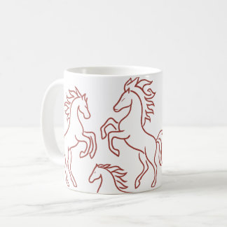 火の馬マグカップ 2026 コーヒーマグカップ