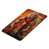 火の馬年：力と情熱 マグネット (左側)