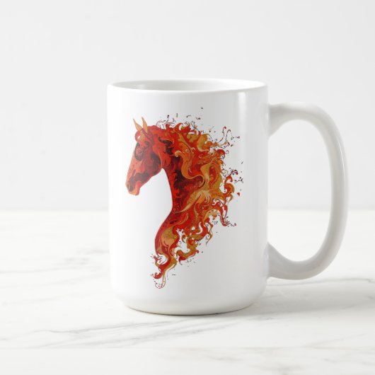 火の馬 コーヒーマグカップ (右)