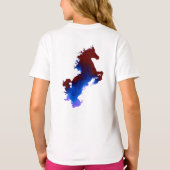 火の馬 Tシャツ (裏面)