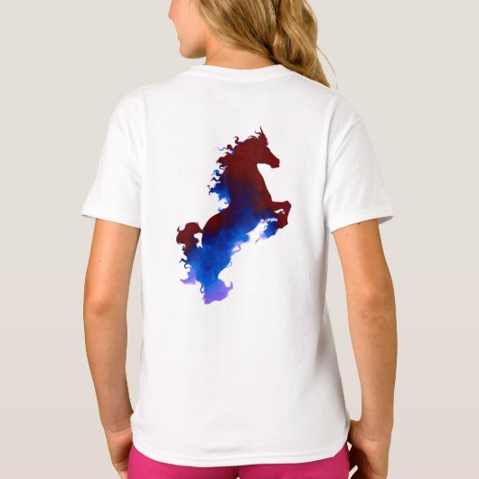 火の馬 Tシャツ (裏面)