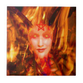 火の鬼 タイル (正面)