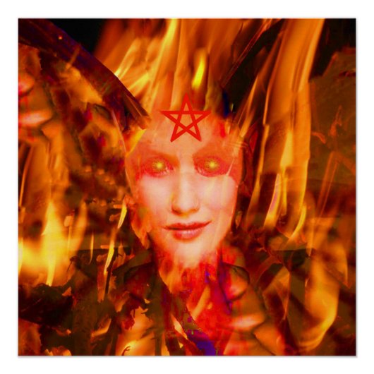 火の鬼 ポスター (正面)