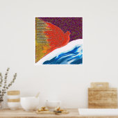 火の鳥が倒れる ポスター (キッチン)