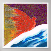 火の鳥が倒れる ポスター (正面)