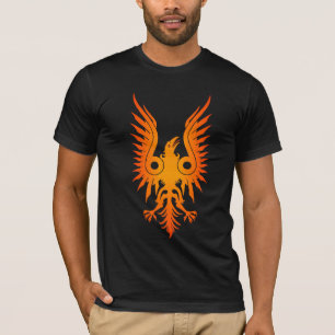 火の鳥のワイシャツ Tシャツ