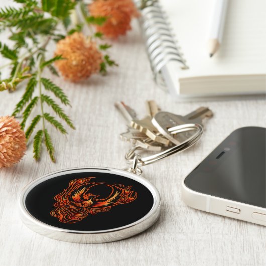 火の鳥 キーホルダー (側面)