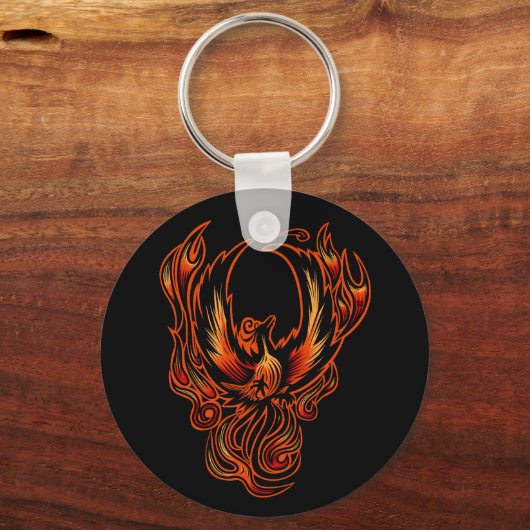 火の鳥 キーホルダー (裏面)