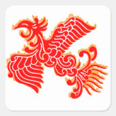火の鳥 スクエアシール (正面)