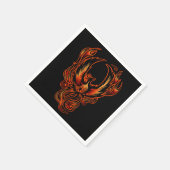 火の鳥 スタンダードカクテルナプキン (角)