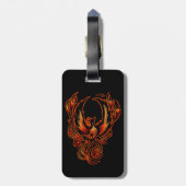 火の鳥 ラゲッジタグ (裏面縦)