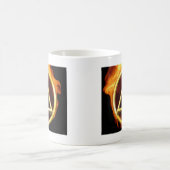 火のIlluminati コーヒーマグカップ (中央)