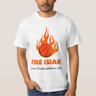 火のIsiah Flaminのティー Tシャツ