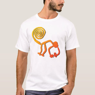 火のNazca猿 Tシャツ