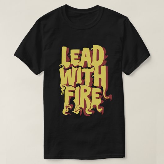 火のTシャツでリード Tシャツ (デザイン正面)