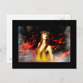 火はがきの女神 ポストカード (正面/裏面)