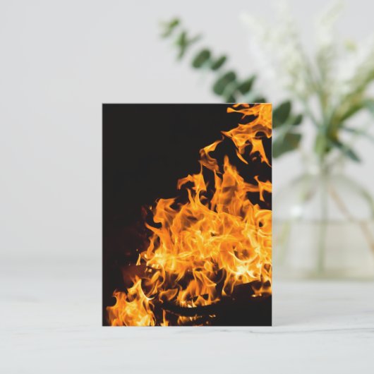 火はがき ポストカード (スタンド正面)