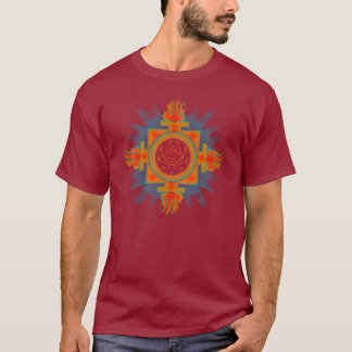 火はす目のyantra tシャツ