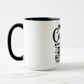 火はっきりしたの通るコーヒー好きのマグカップ マグカップ (左)