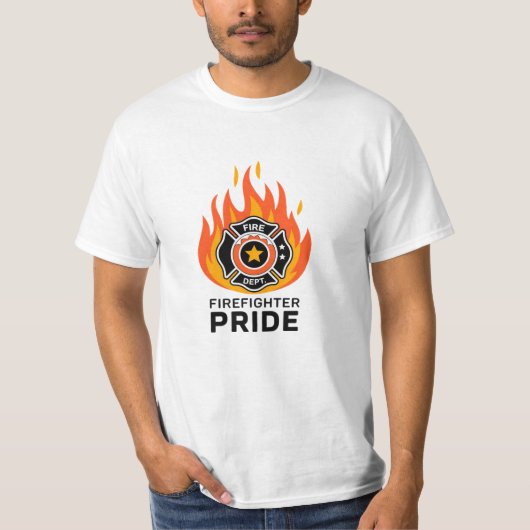 火はっきりした兵お洒落鑑賞芸術 Tシャツ (正面)