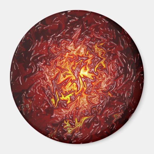 火は内側から… マグネット (正面)