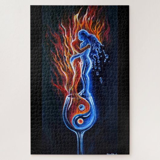 火は誰だ、水は誰だ ジグソーパズル (縦)