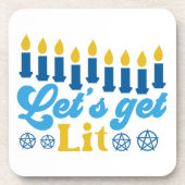 火を付けよう！コルクで覆われたコースター コースター (正面)