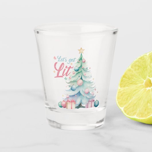 火を付けよう ショットグラス (正面)