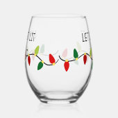 火を付けよう ステムなしワイングラス (右)