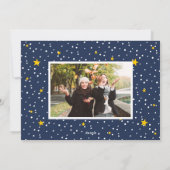 火を付けよう |ハヌカおもしろいー写真コラージュ シーズンカード (裏面)